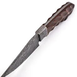Upper Hand Damascus Steel Full Tang Hunting Knife Micarta Handle Sheath Included -Daggers Store HKP2304 46494.1595354091