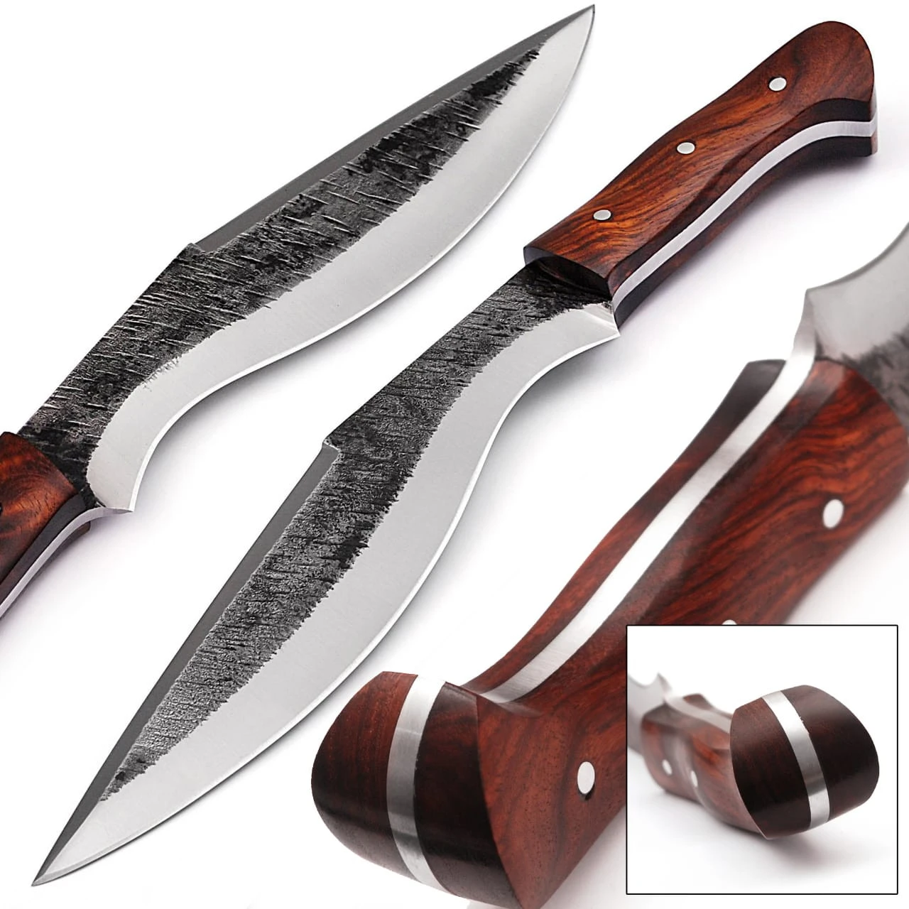 Big Game Hunter Full Tang Outdoor Kukri Machete Hunting Knife 1 Big Game Hunter Full Tang Outdoor Kukri Machete Hunting Knife