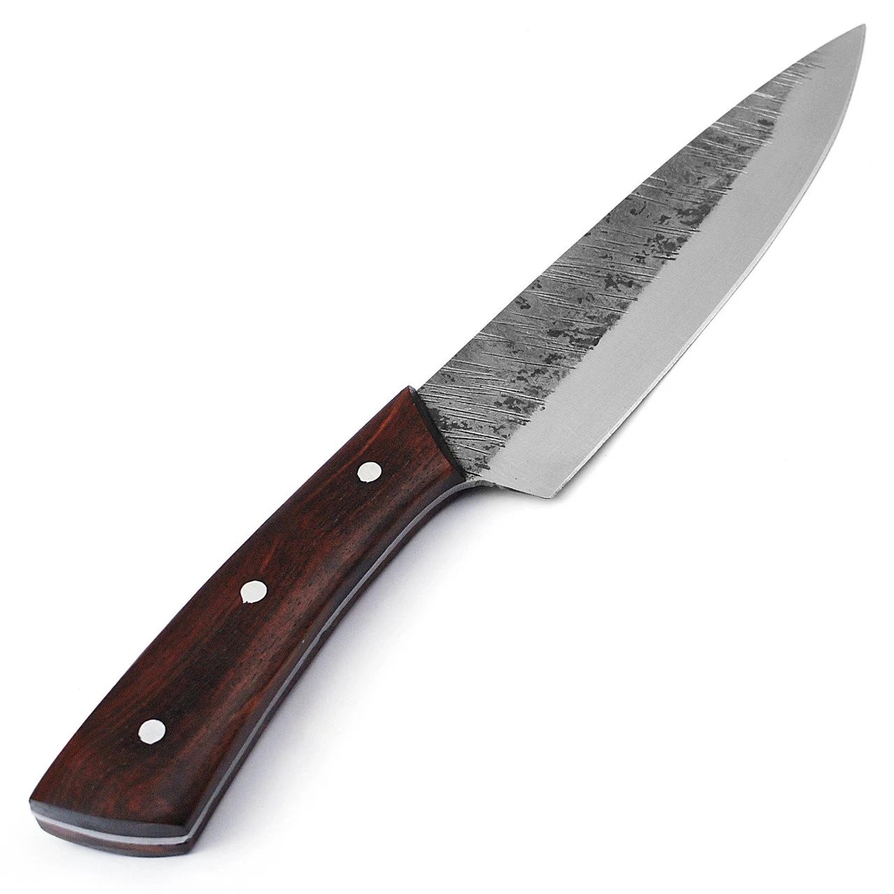 Kiss The Cook Carbon Steel Full Tang Kitchen Knife 2 Kiss The Cook Carbon Steel Full Tang Kitchen Knife - Image 2