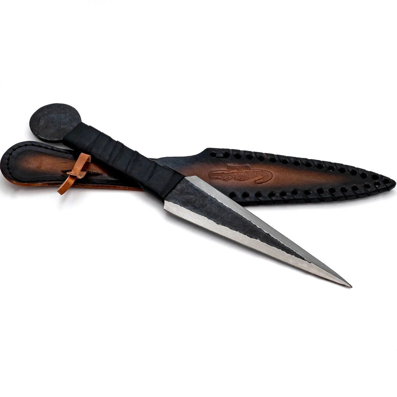 Soaring Heights Forged Carbon Steel Medieval Viking Style Throwing Dagger Knife 2 Soaring Heights Forged Carbon Steel Medieval Viking Style Throwing Dagger Knife - Image 2