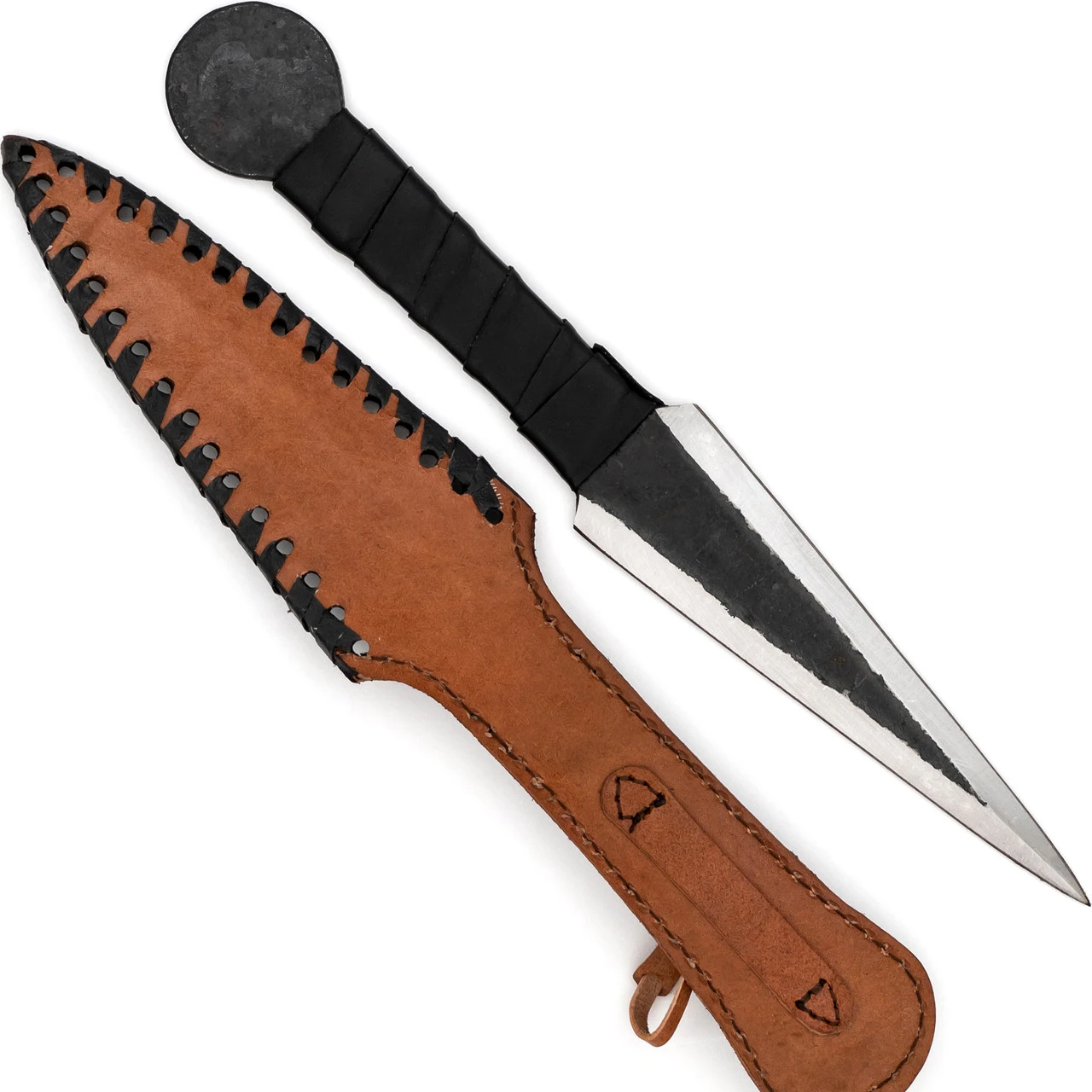 Soaring Heights Forged Carbon Steel Medieval Viking Style Throwing Dagger Knife 6 Soaring Heights Forged Carbon Steel Medieval Viking Style Throwing Dagger Knife - Image 6