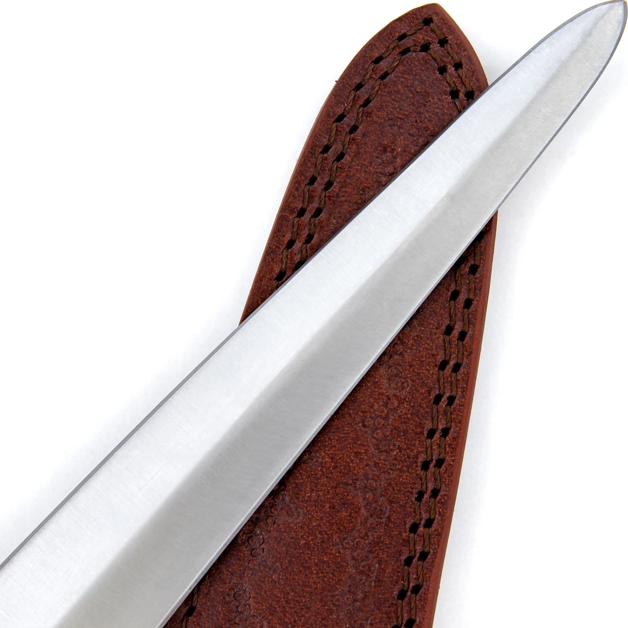 King Of Thieves Full Tang Carbon Steel Arming Dagger Short Sword 5 King Of Thieves Full Tang Carbon Steel Arming Dagger Short Sword - Image 5