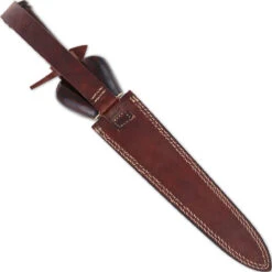 Hand Forged Medieval Style Bullock Dagger With Leather Sheath 8 Hand Forged Medieval Style Bullock Dagger With Leather Sheath -Daggers Store HKP3043 54482.1669134239