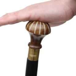 Optic Illusion Sheesham Wooden Walking Cane 9 Optic Illusion Sheesham Wooden Walking Cane -Daggers Store IN10120 32918.1595346048
