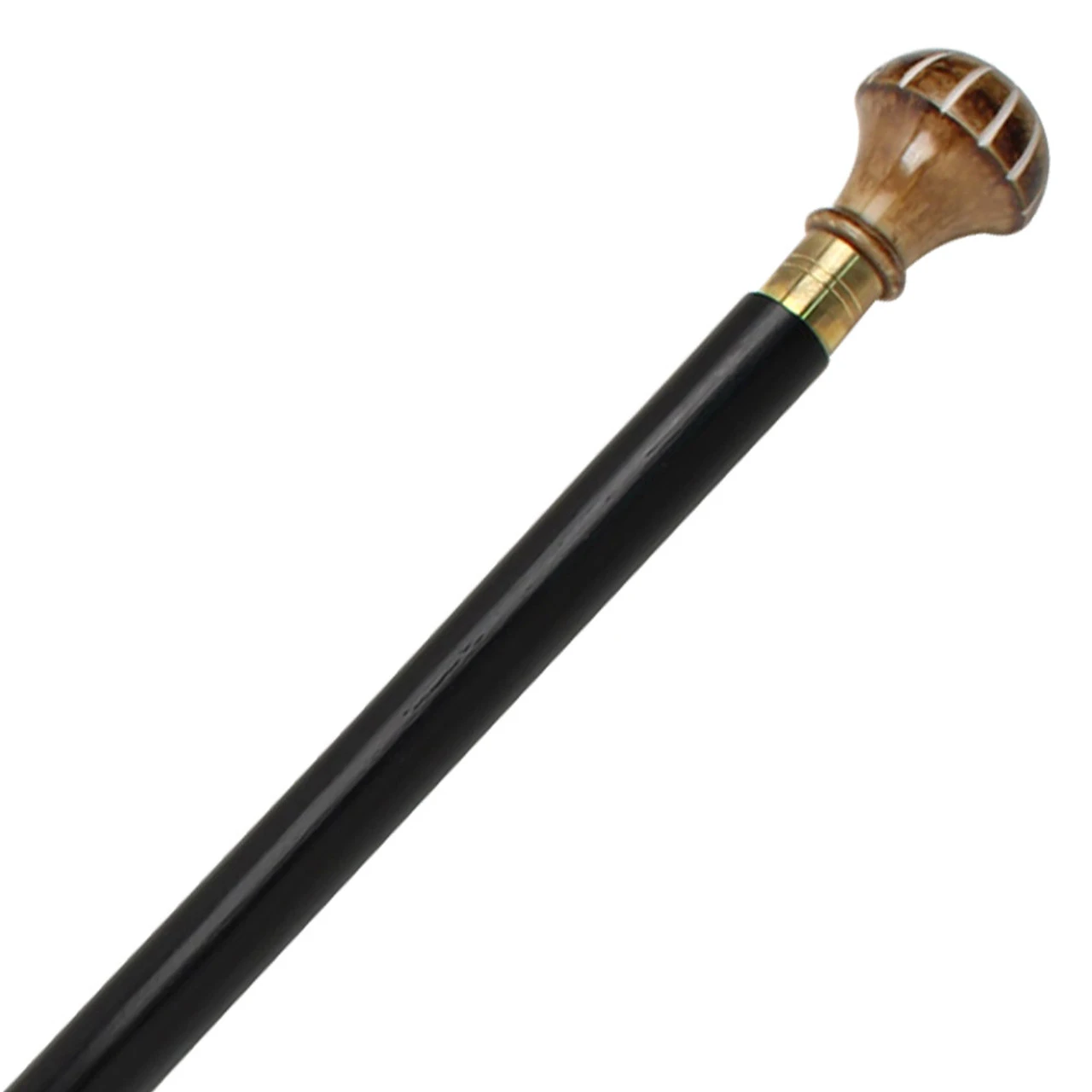 Optic Illusion Sheesham Wooden Walking Cane 5 Optic Illusion Sheesham Wooden Walking Cane - Image 5