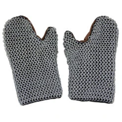 Padded 16g Functional Chainmail Battle Mittens 7 Padded 16g Functional Chainmail Battle Mittens -Daggers Store IN1051 60505.1564503691