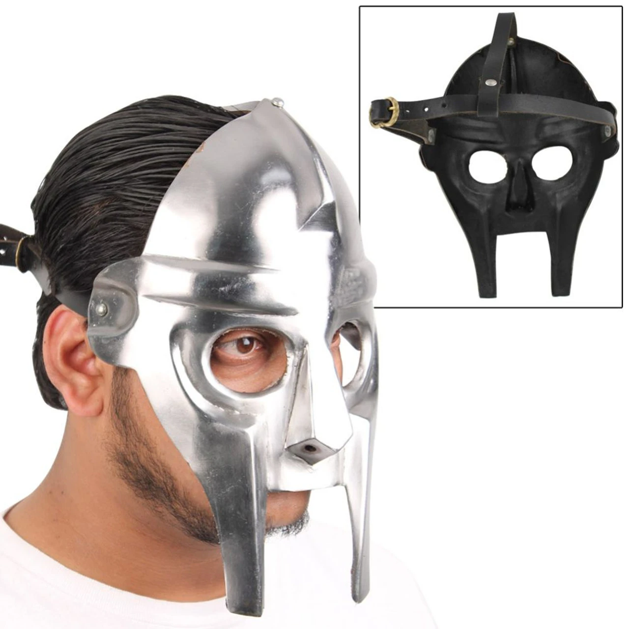 Supervillian MF Doom Underground Rapper Mask 2 Supervillian MF Doom Underground Rapper Mask - Image 2