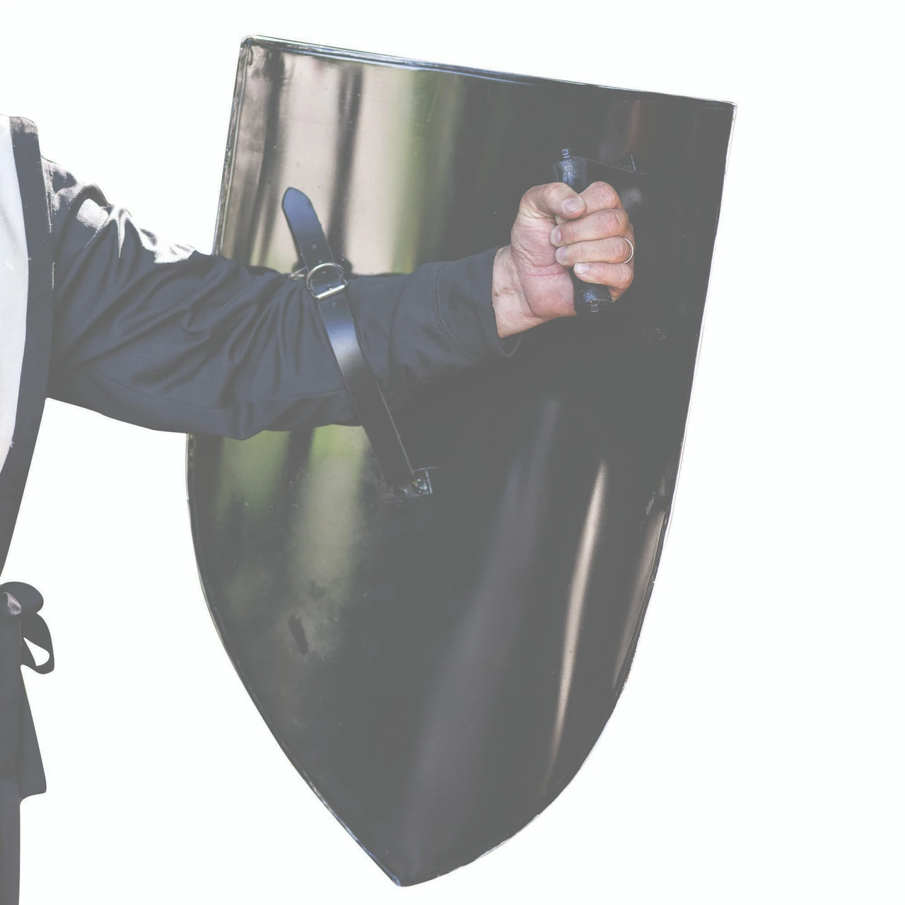 Classic European Medieval Blank Heater Shield 3 Classic European Medieval Blank Heater Shield - Image 3