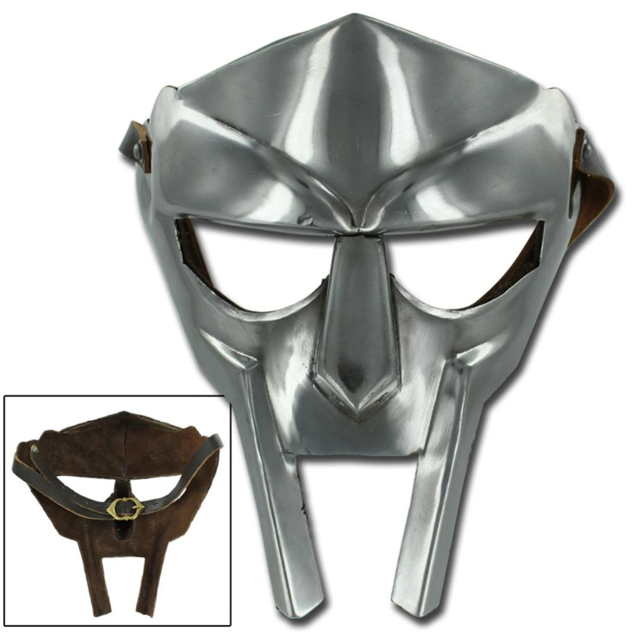 MF Doom Rapper Madvillain Gladiator Face Mask 4 MF Doom Rapper Madvillain Gladiator Face Mask - Image 4