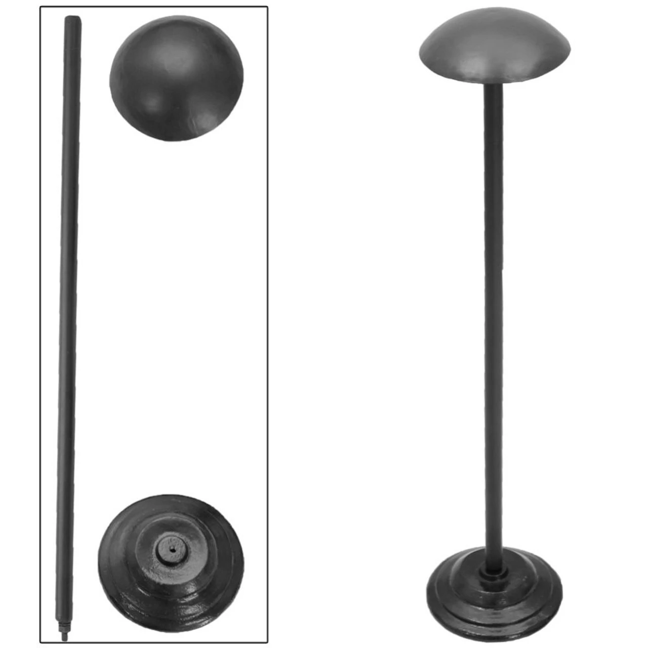 Iron Helmet Stand Display 4 Iron Helmet Stand Display - Image 4