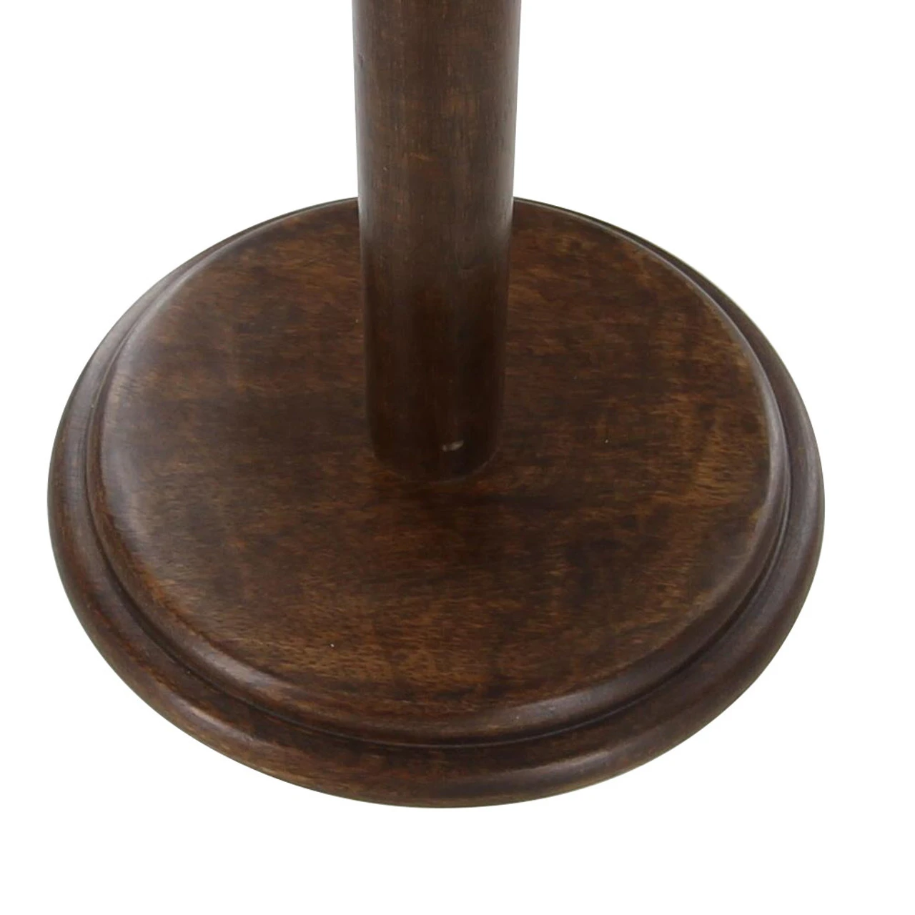 Round Base Wooden Helmet Stand 3 Round Base Wooden Helmet Stand - Image 3