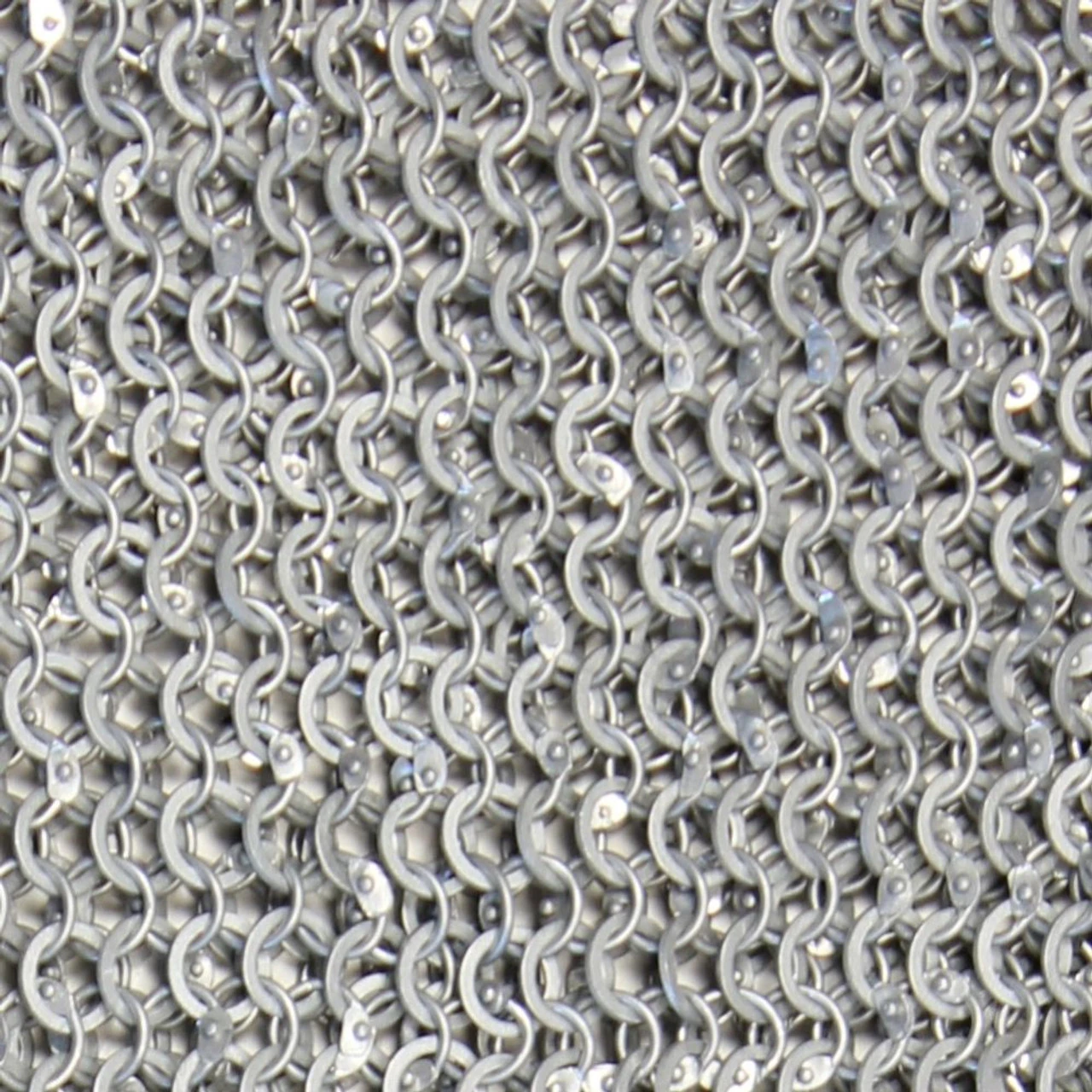 Theater Aluminum Hauberk Chainmail Medium 1 Theater Aluminum Hauberk Chainmail Medium