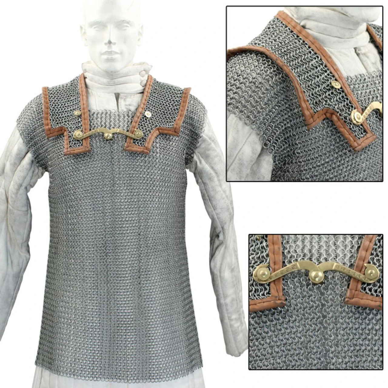 Lorica Hamata Roman Chainmail Armor SIze Large 1 Lorica Hamata Roman Chainmail Armor SIze Large