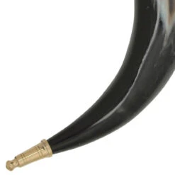 Brass Adorned Viking Drinking Horn 5 Brass Adorned Viking Drinking Horn -Daggers Store IN4232 51659.1682000121