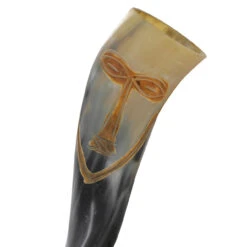 Tribal Lady Face Drinking Horn 6 Tribal Lady Face Drinking Horn -Daggers Store IN4239 67954.1682000634