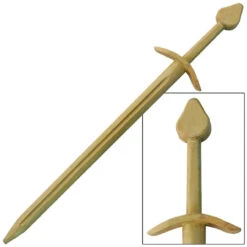 Wooden Practice Norman Waster Sword 5 Wooden Practice Norman Waster Sword -Daggers Store IN5702 73432.1564501802