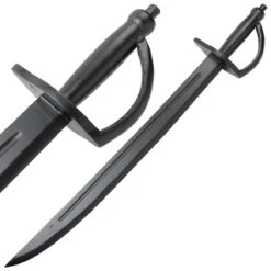 Black Beard Caribbean Wooden Cutlass