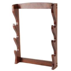 Walnut Wood Sword Stand 7 Walnut Wood Sword Stand -Daggers Store IN5807 77672.1564503396