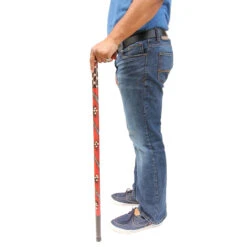 Handcrafted Eucalyptus Tribal Wars Walking Cane -Daggers Store IN60138 25555.1668002997