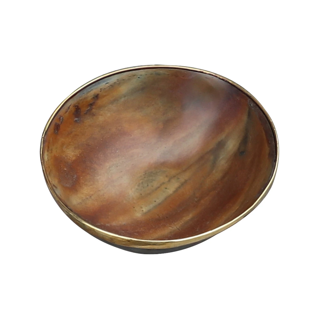 Einar Medieval Natural Horn Feasting Trinket Decorative Bowl 4 Einar Medieval Natural Horn Feasting Trinket Decorative Bowl - Image 4