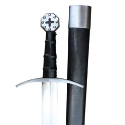 Decorative Medieval Holy Knight Templar Sword With Scabbard