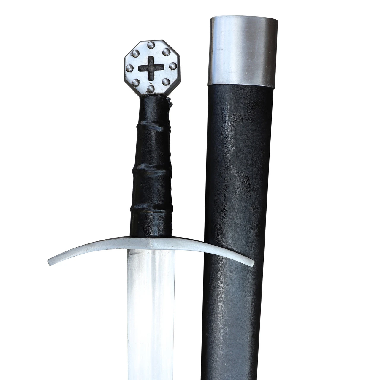 Decorative Medieval Holy Knight Templar Sword With Scabbard 1 Decorative Medieval Holy Knight Templar Sword With Scabbard