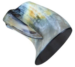 The Hooded Raven ™ Distressed Raider Extra Large Viking Drinking Horn Tankard Mug [XL] -Daggers Store IN60816XL 14978.1602690501