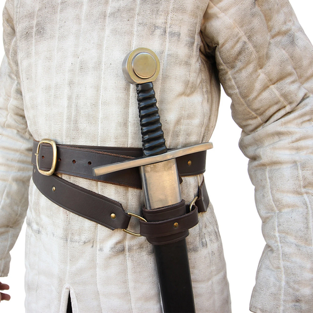 Knights Templar Double Belt Sword Frog Large 3 Knights Templar Double Belt Sword Frog Large - Image 3