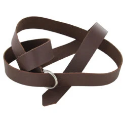 Simple Brown Medieval Leather Belt