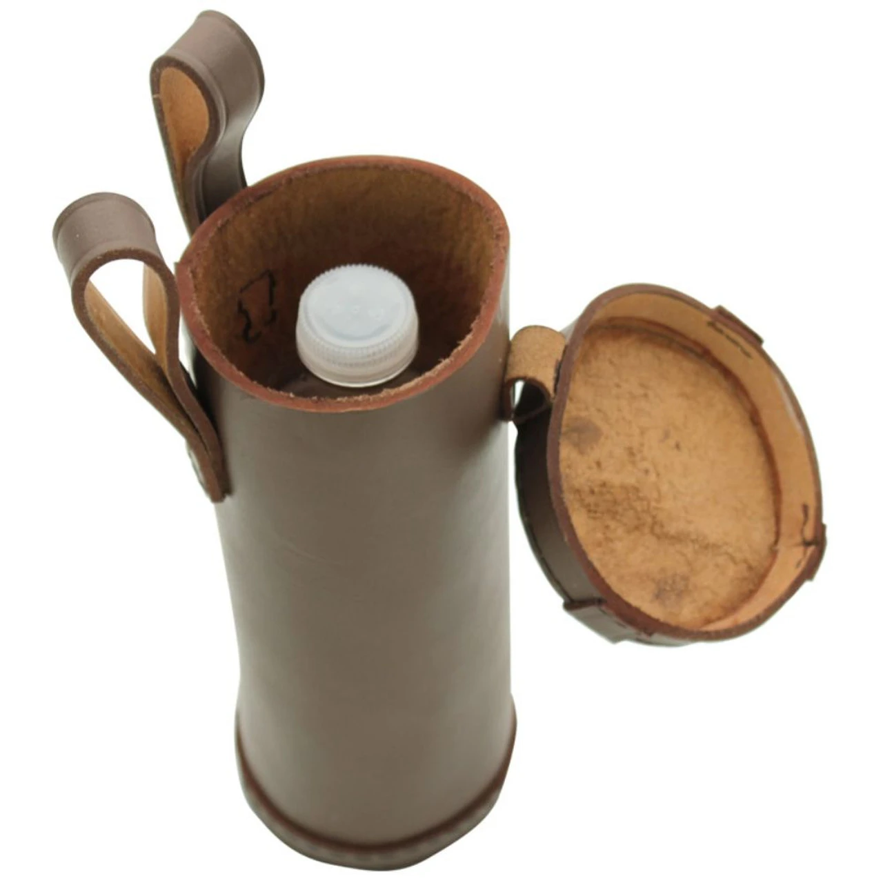 Medieval Leather Bottle Holder Brown 2 Medieval Leather Bottle Holder Brown - Image 2