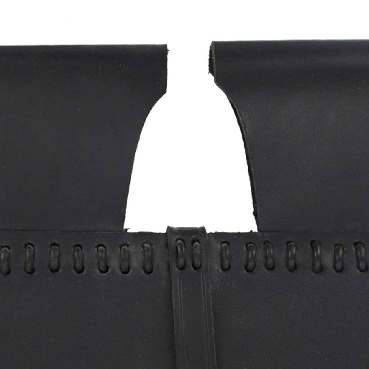 Medieval Renaissance Simple Black Leather Soldier Pouch 1 Medieval Renaissance Simple Black Leather Soldier Pouch