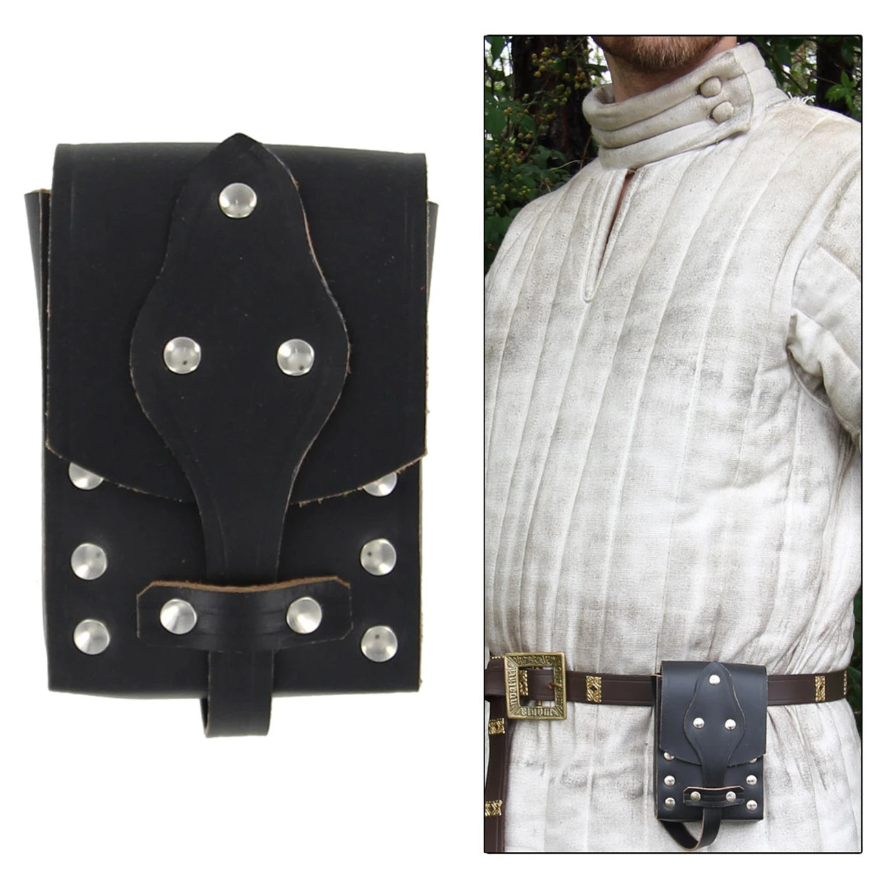 Genuine Leather Last Ride Belt Pouch 2 Genuine Leather Last Ride Belt Pouch - Image 2
