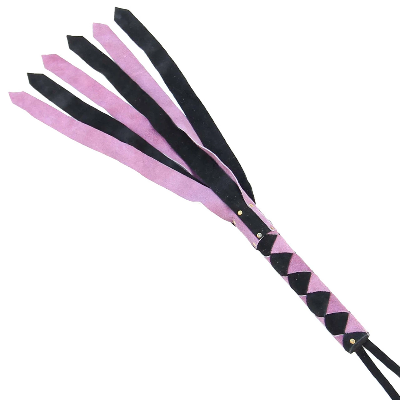 Handmade Suede Night Mistress Flogger 2 Handmade Suede Night Mistress Flogger - Image 2