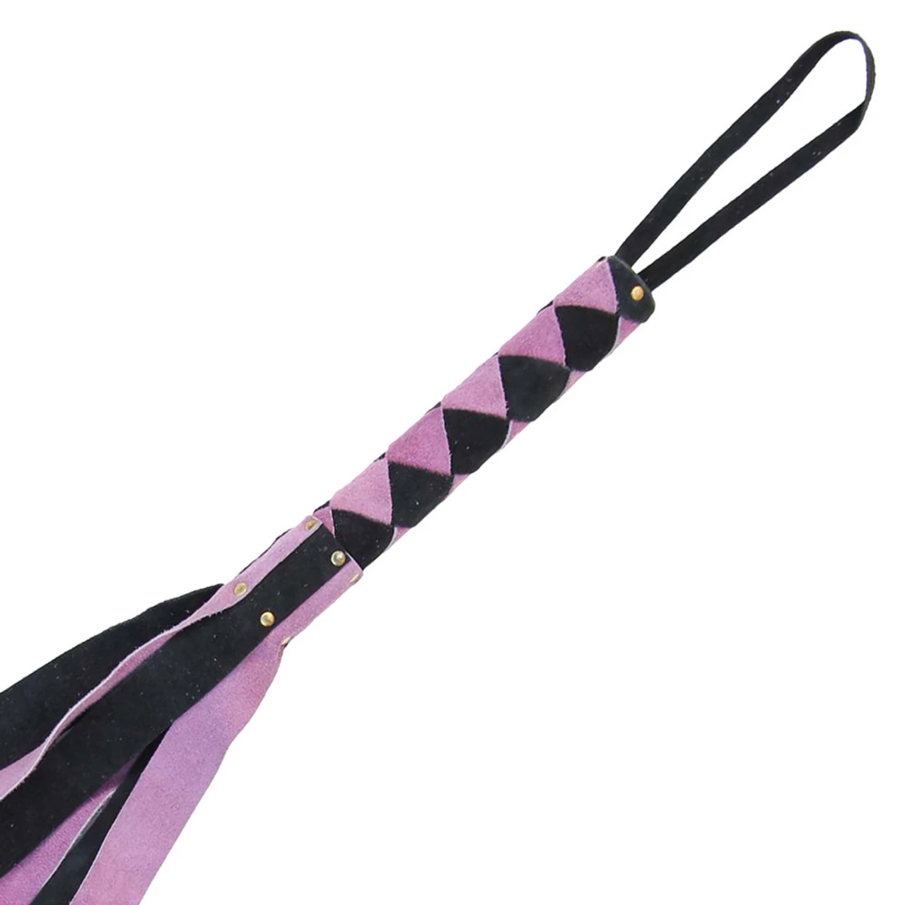 Handmade Suede Night Mistress Flogger 1 Handmade Suede Night Mistress Flogger