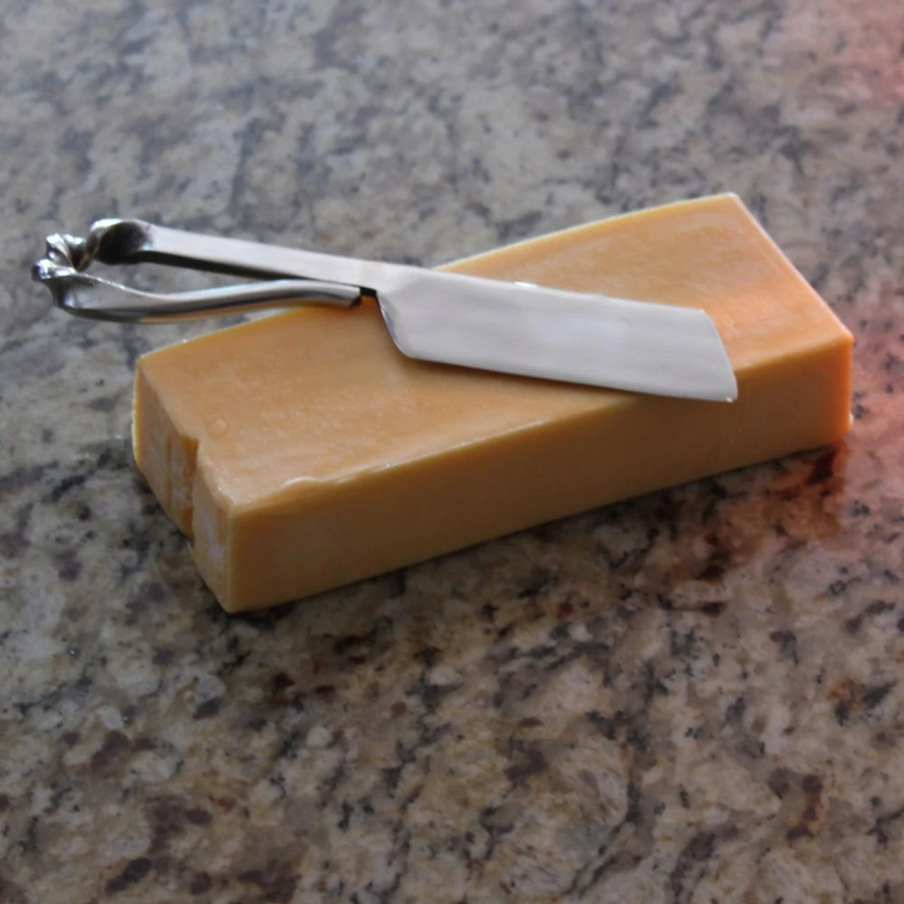 Medieval Style Stainless Twisted Cheese Knife 1 Medieval Style Stainless Twisted Cheese Knife