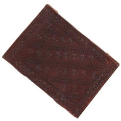 Fleur De Lis Handmade Leather Journal