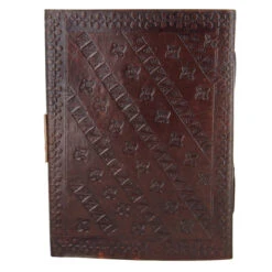 Howl At The Moon Leather Wolf Journal 6 Howl At The Moon Leather Wolf Journal -Daggers Store IN8675BRWL 62774.1564503314