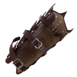 Drogo's Fury Dragon Scale Adjustable Leather Leg Greaves | Brown | 7 Drogo's Fury Dragon Scale Adjustable Leather Leg Greaves | Brown | -Daggers Store LG103BB 74512.1602277897