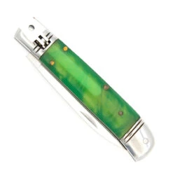 Automatic Volatile Toxin Lever Lock Knife With Translucent Green Handle 9 Automatic Volatile Toxin Lever Lock Knife With Translucent Green Handle -Daggers Store LV2465 47450.1661803461