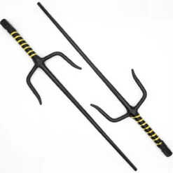 Moonlit Demonstration Martial Arts Training Octagonal Sai | Set Of 2 -Daggers Store M0851BK 36122.1657226136