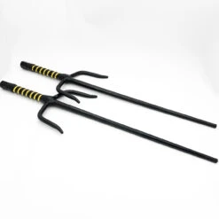 Moonlit Demonstration Martial Arts Training Octagonal Sai | Set Of 2 -Daggers Store M0851BK 29562.1657226143