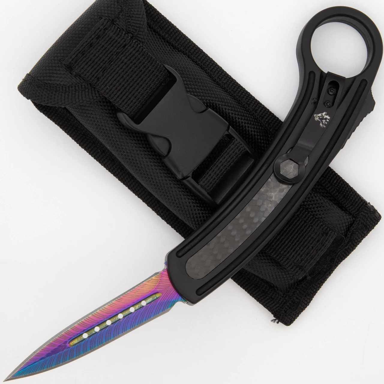 Containment Breach Karambit Style Automatic Dual Action Out The Front Knife 1 Containment Breach Karambit Style Automatic Dual Action Out The Front Knife