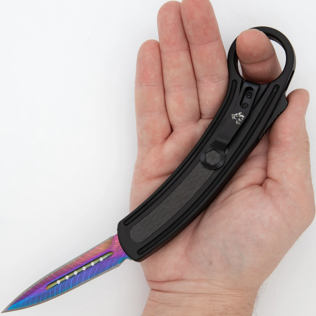 Containment Breach Karambit Style Automatic Dual Action Out The Front Knife 4 Containment Breach Karambit Style Automatic Dual Action Out The Front Knife - Image 4