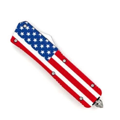 Simply The Best Automatic OTF American Flag Out The Front Pocket Knife -Daggers Store PA2607 09549.1660763364