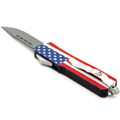 Simply The Best Automatic OTF American Flag Out The Front Pocket Knife -Daggers Store PA2607 22360.1660763364