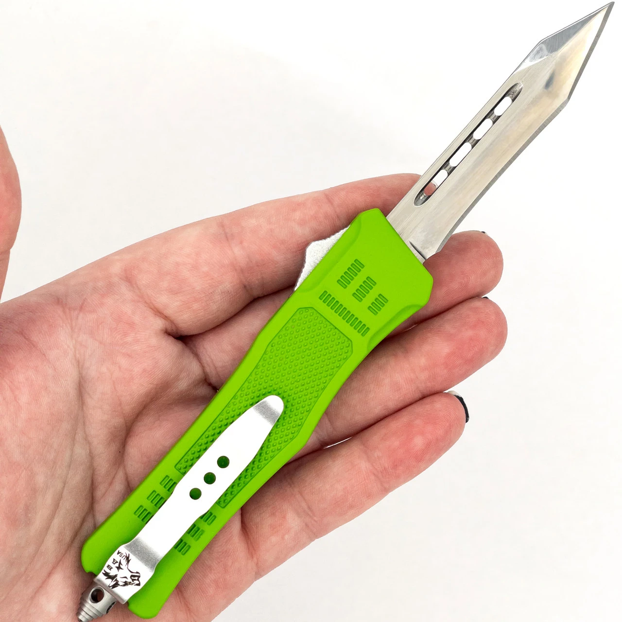 Cactus Blossom Compact Automatic Tanto Blade Out The Front Pocket Knife 3 Cactus Blossom Compact Automatic Tanto Blade Out The Front Pocket Knife - Image 3