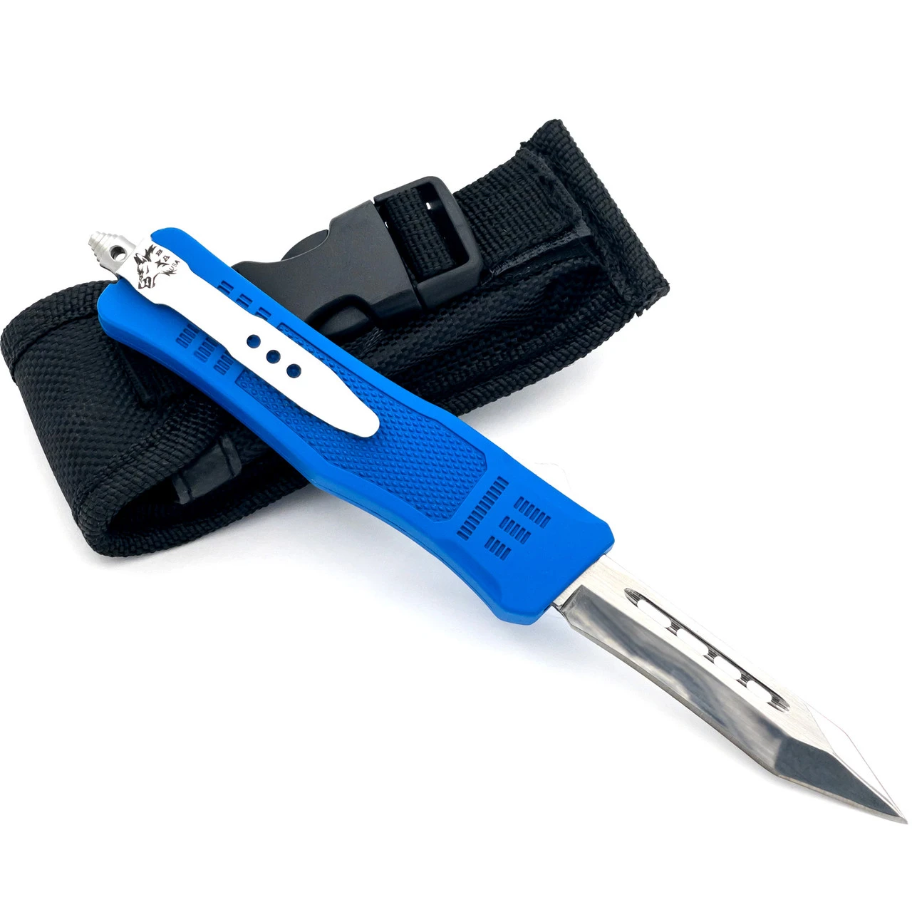 Open Water Compact Tactical Automatic OTF Tanto Blade Pocket Knife 1 Open Water Compact Tactical Automatic OTF Tanto Blade Pocket Knife