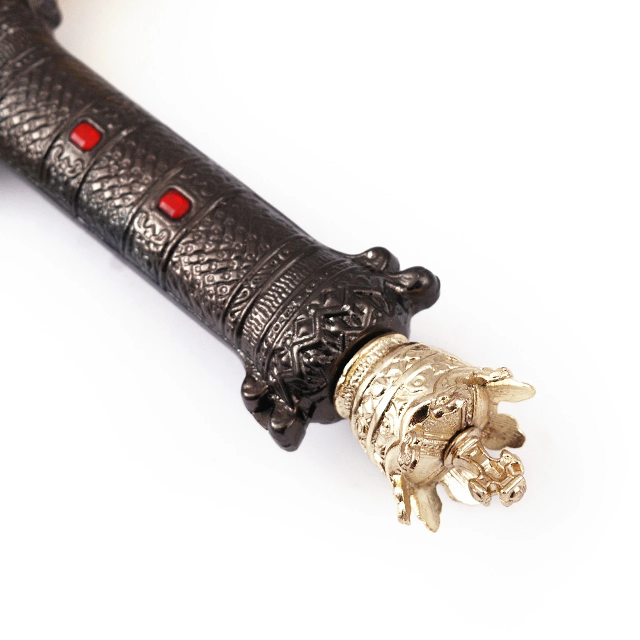 King Arthur Excalibur Gold Damascus Steel Medieval Sword 5 King Arthur Excalibur Gold Damascus Steel Medieval Sword - Image 5