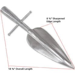 Steel Barricade Reenactment Costume Hand Forged Functional Medieval Historical Replica Boar Spearhead 8 Steel Barricade Reenactment Costume Hand Forged Functional Medieval Historical Replica Boar Spearhead -Daggers Store PKS3086 73212.1683638159