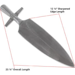 Deflect Option Functional Medieval Hand Forged Reenactment Knight Predrilled Historical Replica Winged Spearhead -Daggers Store PKS3087 41493.1683636900